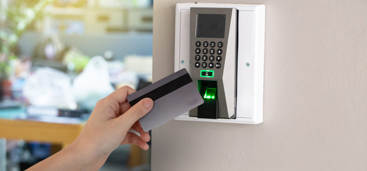 key card entry system Corcoran